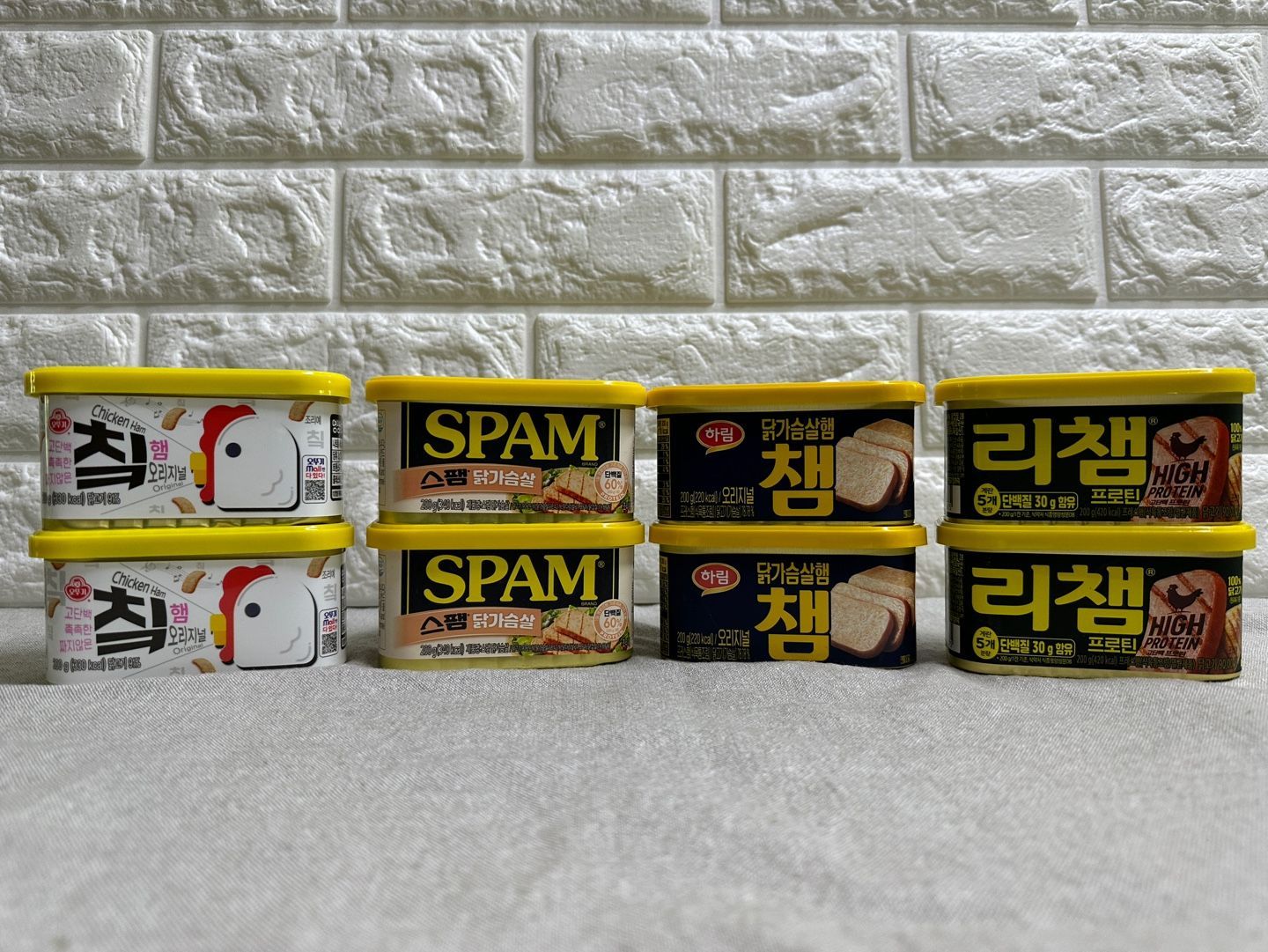 닭가슴살햄 4종 전격비교 (오뚜기 칰햄, 스팸 닭가슴살, 하림챔, 리챔 프로틴) 게시물 대표 이미지