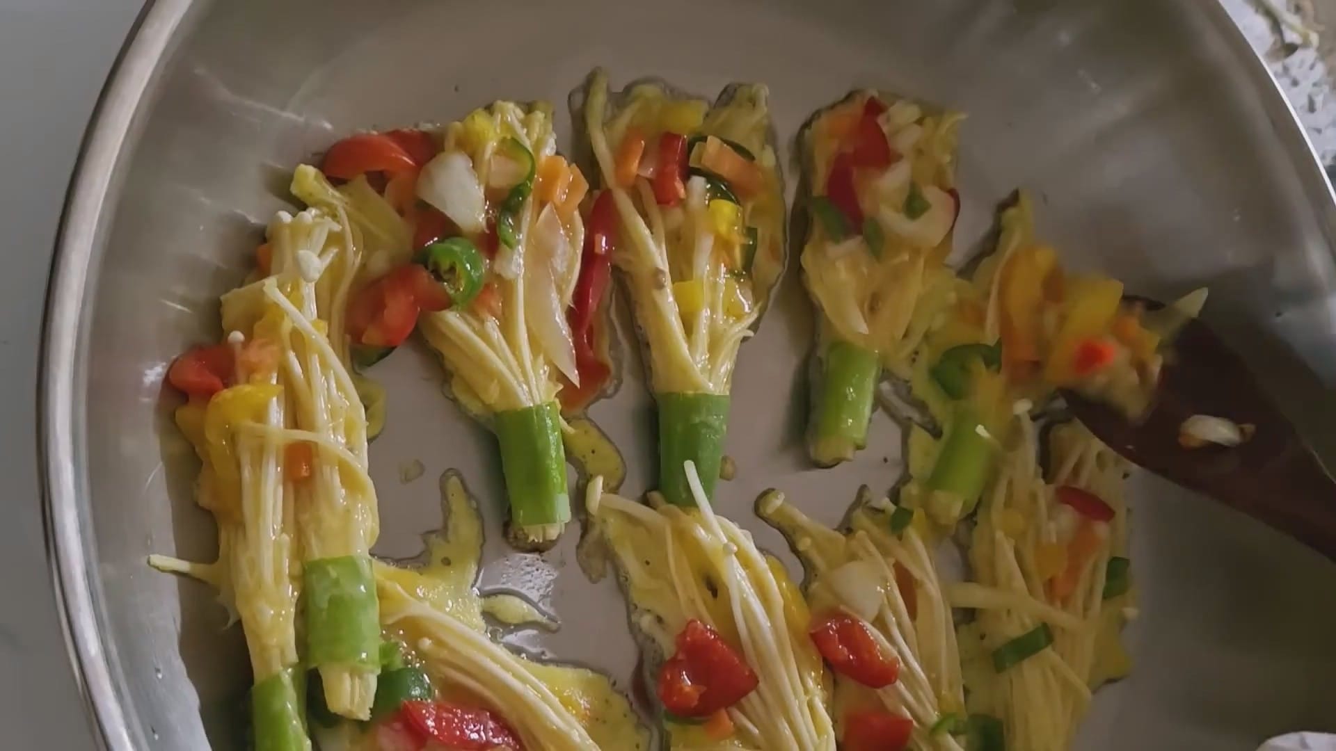 팽이버섯전 레시피, 맛과 예쁨, 가성비 모두 잡았다